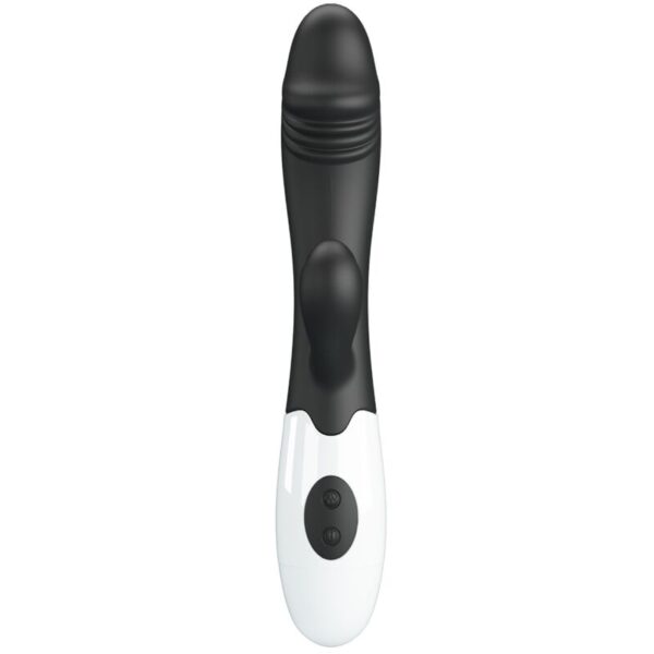 Pretty Love Snappy — Rabbit Vibrator, Black — G-Spot Vibrators — view 7