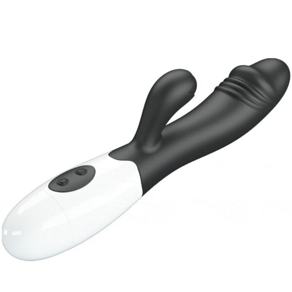 Pretty Love Snappy — Rabbit Vibrator, Black — G-Spot Vibrators — view 6