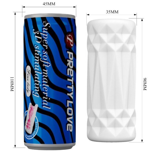 Pretty Love 3D Can Model 2 — Male Masturbator — Manual Strokers — view 4