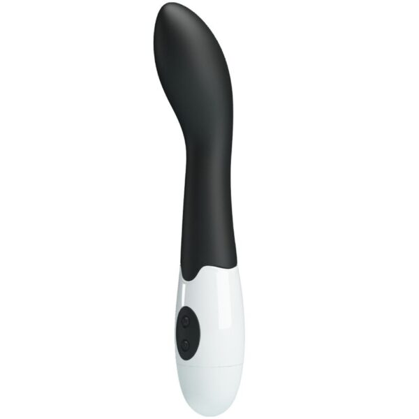 Pretty Love Bishop — G-Spot Vibrator, Silicone, Black — G-Spot Vibrators