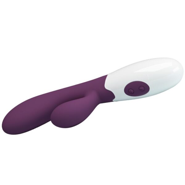 Pretty Love Alvis — Rabbit Vibrator, Silicone, Purple — G-Spot Vibrators — view 8