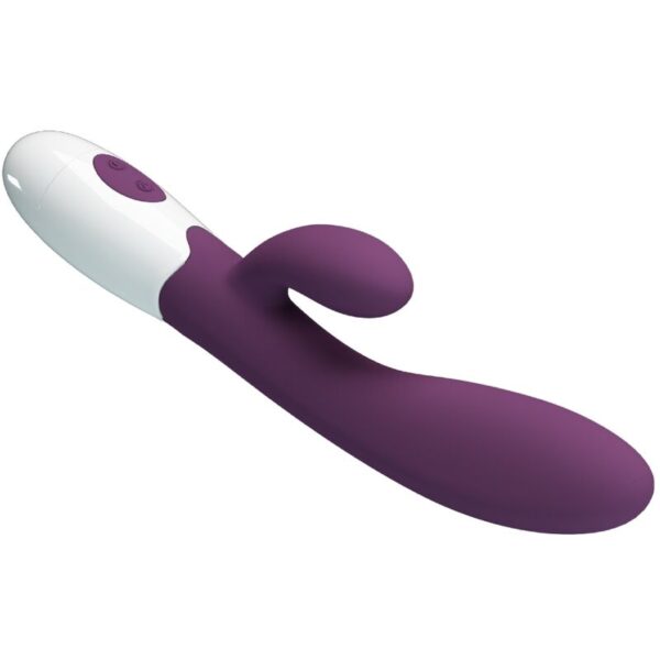 Pretty Love Alvis — Rabbit Vibrator, Silicone, Purple — G-Spot Vibrators — view 7