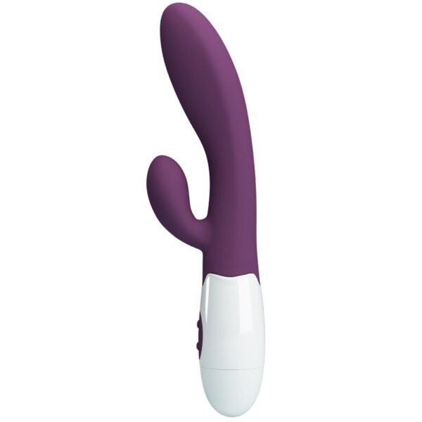 Pretty Love Alvis — Rabbit Vibrator, Silicone, Purple — G-Spot Vibrators — view 2