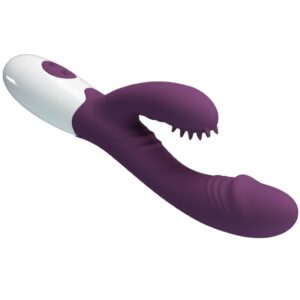 Pretty Love Andre — Rabbit Vibrator, Silicone, Purple — G-Spot Vibrators — view 4
