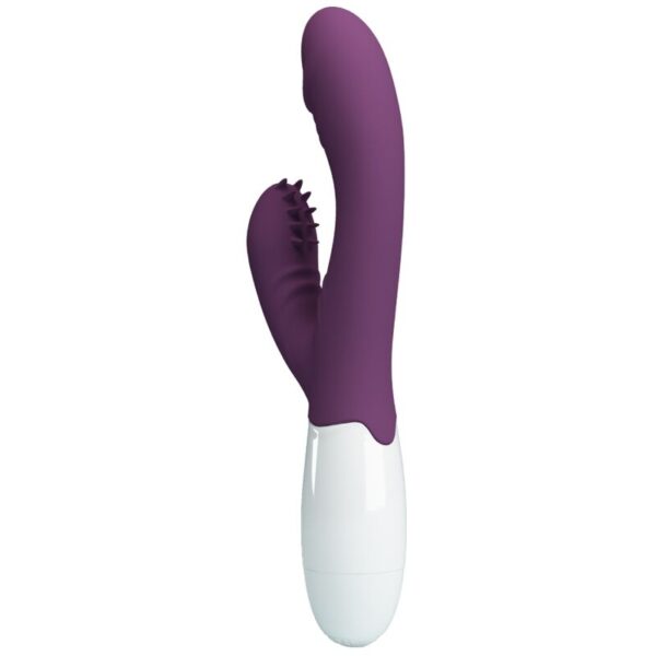 Pretty Love Andre — Rabbit Vibrator, Silicone, Purple — G-Spot Vibrators — view 6