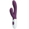 Pretty Love Andre — Rabbit Vibrator, Silicone, Purple — G-Spot Vibrators