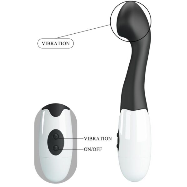 Pretty Love Charles — G-Spot Vibrator, Silicone, Black — G-Spot Vibrators — view 4