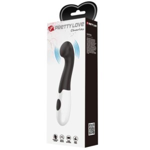 Pretty Love Charles — G-Spot Vibrator, Silicone, Black — G-Spot Vibrators — view 3