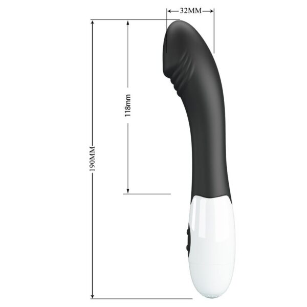Pretty Love Elemental — G-Spot Vibrator, Silicone, Black — G-Spot Vibrators — view 10