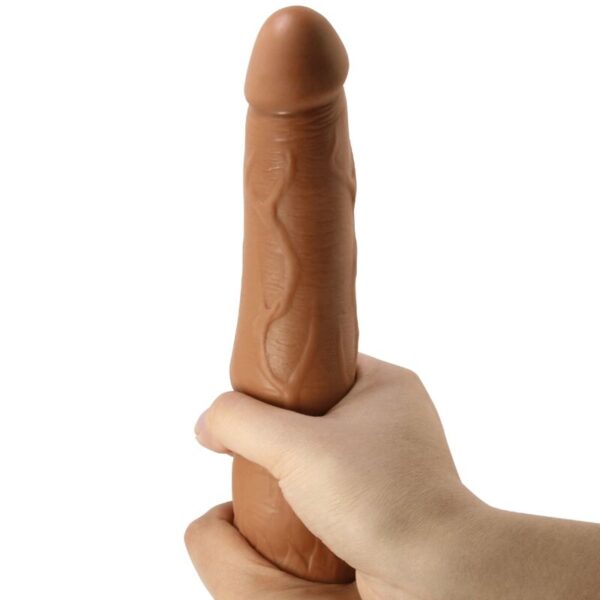 Pretty Love Alfredo — Realistic Vibrator, 21.5 cm, Brown — Realistic Vibrators — view 6