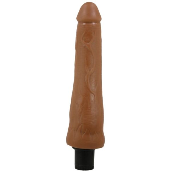 Pretty Love Alfredo — Realistic Vibrator, 21.5 cm, Brown — Realistic Vibrators