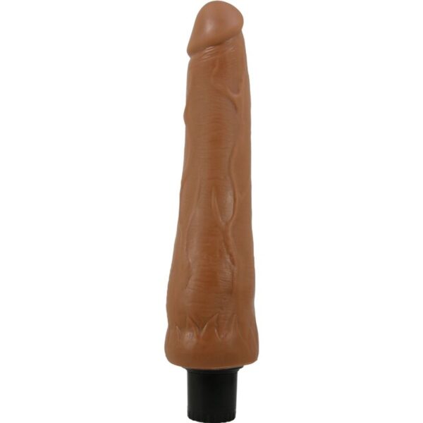 Pretty Love Alfredo — Realistic Vibrator, 21.5 cm, Brown — Realistic Vibrators — view 3