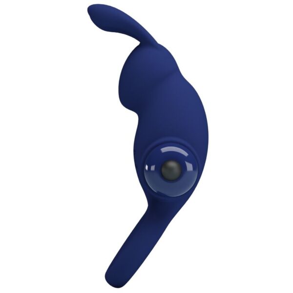 Pretty Love Jiro — Vibrating Cock Ring, Blue — Cock Rings — view 8