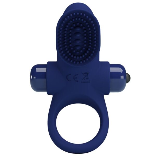 Pretty Love Palle — Vibrating Cock Ring, Blue — Cock Rings — view 3