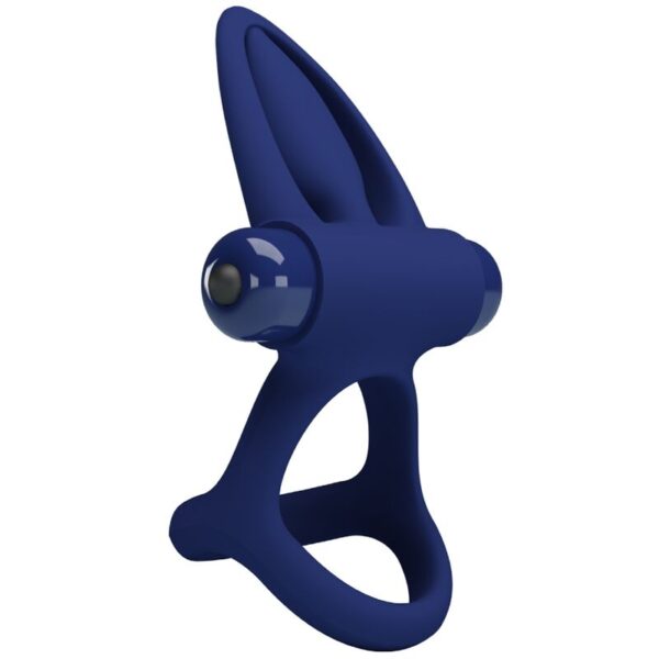 Pretty Love Mat — Vibrating Cock Ring, Blue — Cock Rings — view 8