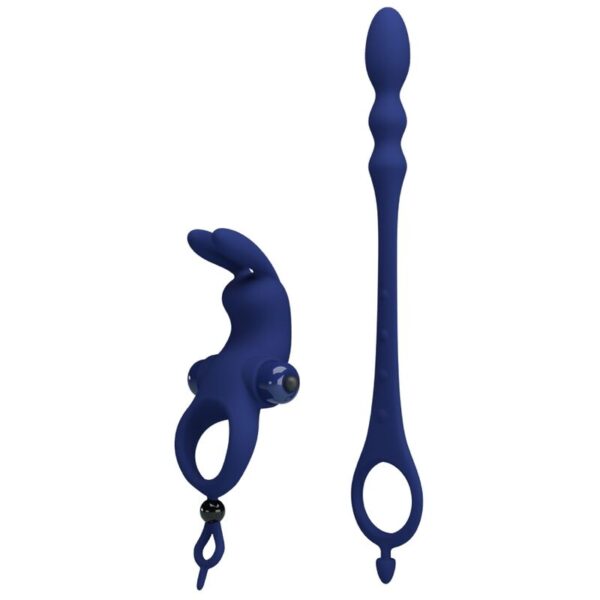 Pretty Love Ayad — Vibrating Cock Ring, Blue — Cock Rings — view 6