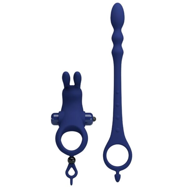 Pretty Love Ayad — Vibrating Cock Ring, Blue — Cock Rings — view 3
