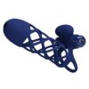 Pretty Love Giann — Vibrating Penis Sleeve, Blue — Cock Rings