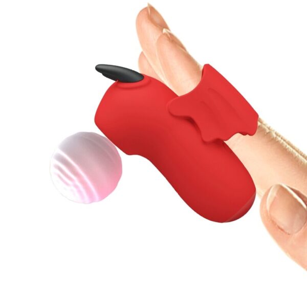 Pretty Love Magic Devil — Clitoral Stimulator, Silicone, Red — Clitoral Stimulators — view 10