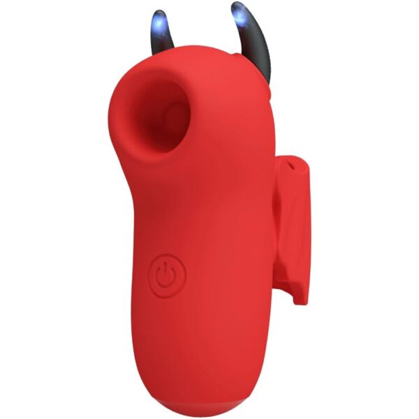 Pretty Love Magic Devil — Clitoral Stimulator, Silicone, Red — Clitoral Stimulators — view 9