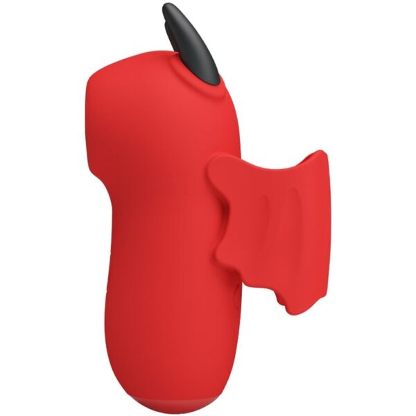 Pretty Love Magic Devil — Clitoral Stimulator, Silicone, Red — Clitoral Stimulators — view 8