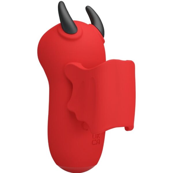 Pretty Love Magic Devil — Clitoral Stimulator, Silicone, Red — Clitoral Stimulators — view 7