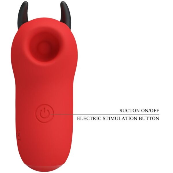 Pretty Love Magic Devil — Clitoral Stimulator, Silicone, Red — Clitoral Stimulators — view 6
