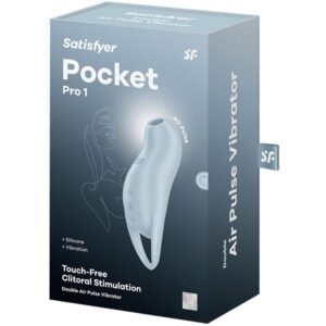 Satisfyer Pocket Pro 1 — Air Pulse Stimulator, Waterproof — Air Pulse Vibrators — view 3