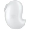 Satisfyer Cutie Ghost — Air Pulse Stimulator, Waterproof, White — Air Pulse Vibrators