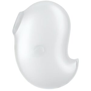 Satisfyer Cutie Ghost — Air Pulse Stimulator, Waterproof, White — Air Pulse Vibrators