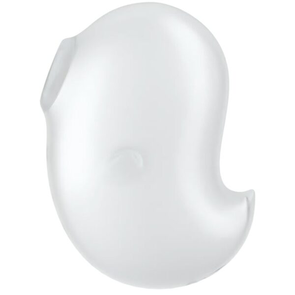 Satisfyer Cutie Ghost — Air Pulse Stimulator, Waterproof, White — Air Pulse Vibrators