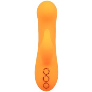 CalExotics Montecito Muse — Rabbit Vibrator, Rechargeable, Orange — Rabbit Vibrators — view 2