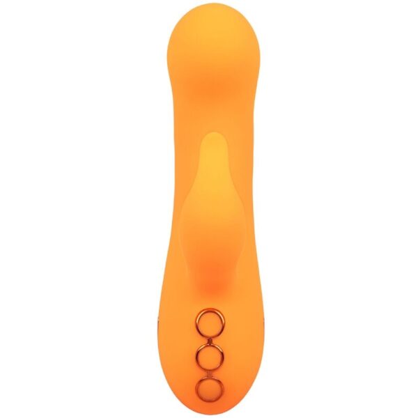 CalExotics Montecito Muse — Rabbit Vibrator, Rechargeable, Orange — Rabbit Vibrators — view 2