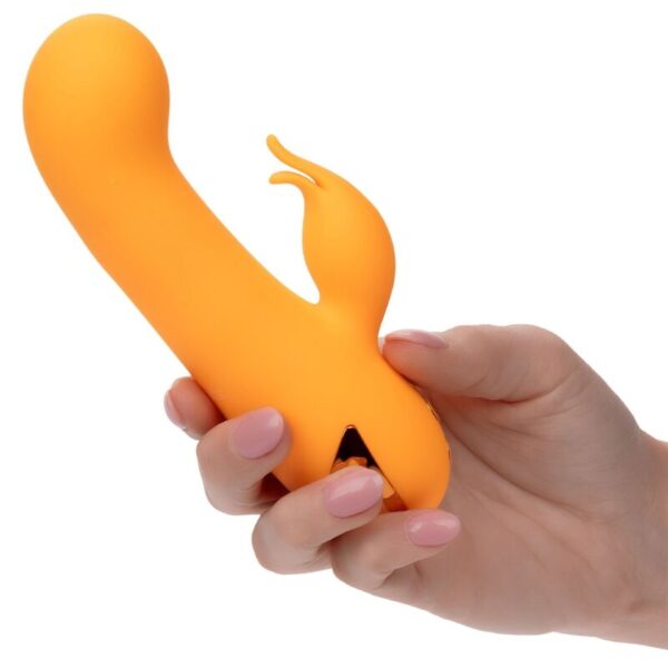 CalExotics Montecito Muse — Rabbit Vibrator, Rechargeable, Orange — Rabbit Vibrators