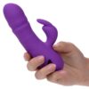 CalExotics Manhattan Beach Marvel — Rabbit Vibrator, Purple — Rabbit Vibrators
