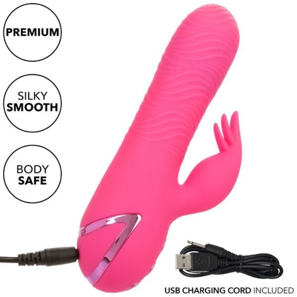 CalExotics Sacramento Sweetie — Rabbit Vibrator, Waterproof, Pink — Rabbit Vibrators — view 8
