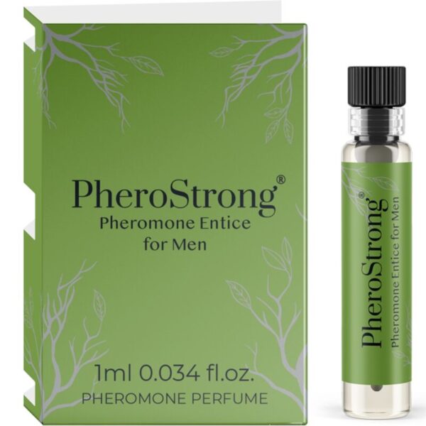 Pherostrong Entice — Pheromone Cologne, 1 ml — Men's Pheromone Perfumes