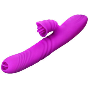 Armony Angelia — Tongue Vibrator, Heated, Violet — Rabbit Vibrators — view 2