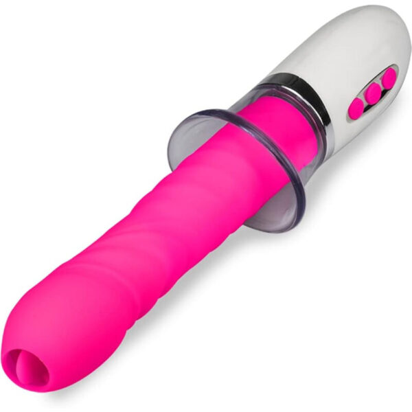 Armony Liberty — Thrusting Vibrator, Rechargeable, Fuchsia — Thrusting Pulsators — view 4