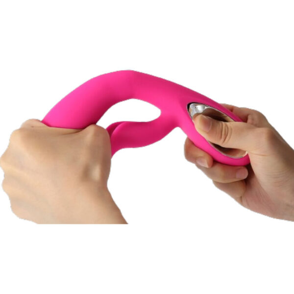 Armony Daro — Rabbit Vibrator, Rechargeable, Fuchsia — Rabbit Vibrators — view 2