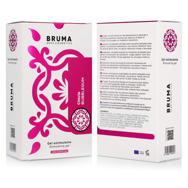 Bruma Onagra — Stimulating Gel, 15 ml, Bubblegum — Arousal Gels for Women — view 7