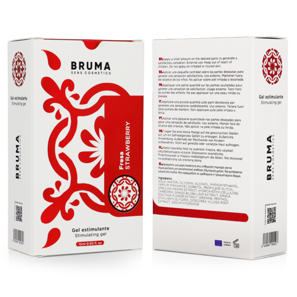 Bruma Onagra — Stimulating Gel, 15 ml, Strawberry — Arousal Gels for Women — view 7