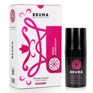 Bruma Liquid Vibrator — Tingling Gel, 15 ml, Bubblegum — Arousal Gels for Women