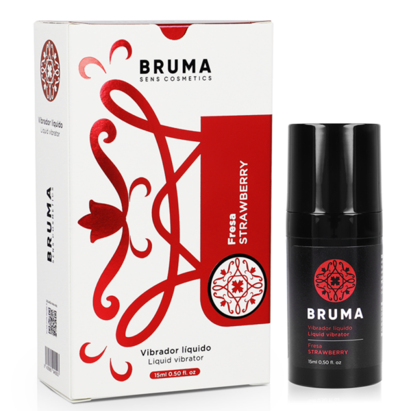 Bruma Liquid Vibrator — Tingling Gel, 15 ml, Strawberry — Arousal Gels for Women