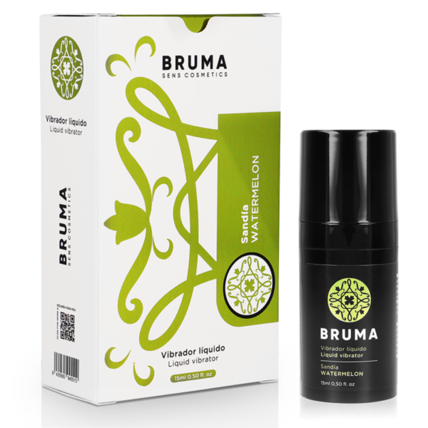 Bruma Liquid Vibrator — Tingling Gel, 15 ml, Watermelon — Arousal Gels for Women