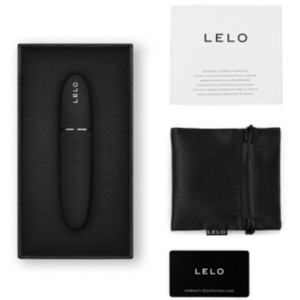 LELO Mia 3 — Lipstick Vibrator, Black — Clitoral Vibrators — view 3