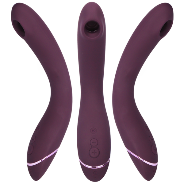 Womanizer OG — G-Spot Vibrator, Waterproof, Aubergine — Air Pulse Vibrators — view 6
