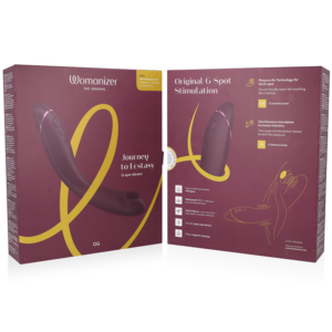 Womanizer OG — G-Spot Vibrator, Waterproof, Aubergine — Air Pulse Vibrators — view 4