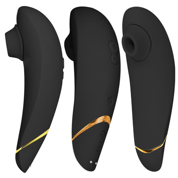 Womanizer Premium 2 — Air Pulse Stimulator, Waterproof, Black — Clitoral Stimulators — view 7