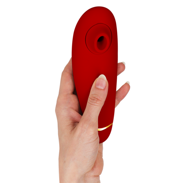 Womanizer Premium 2 — Air Pulse Stimulator, Waterproof, Bordeaux — Clitoral Stimulators — view 6